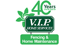 V.I.P. Home Services. Fencing and Home Maintenance franchise uk Logo